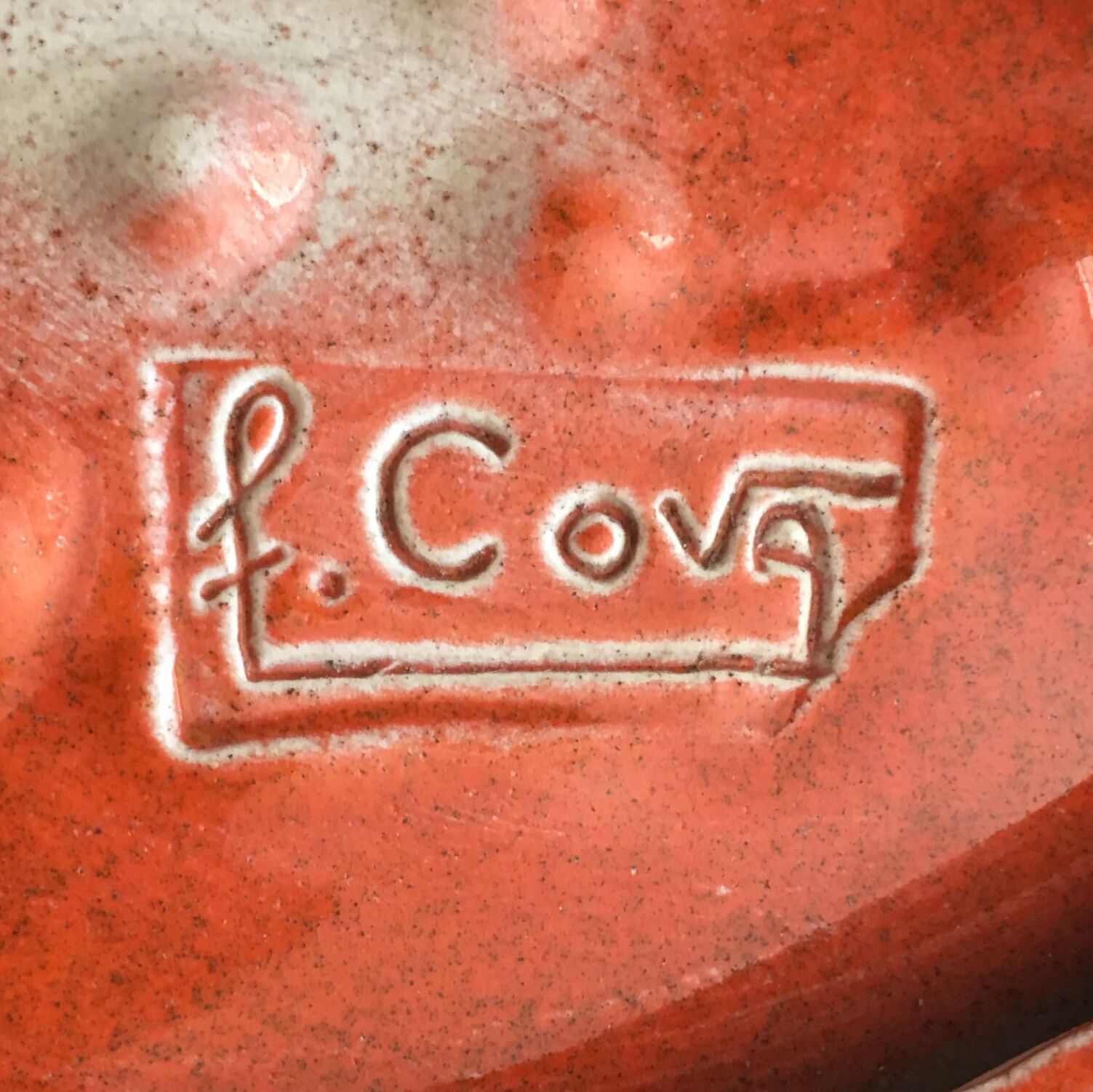 Ceramic trinket bowl Vallauris by Francis Cova circa 1970