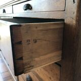 Oak haberdashery counter