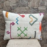 Moroccan wool cushion, beautiful wool cushion, cushion
