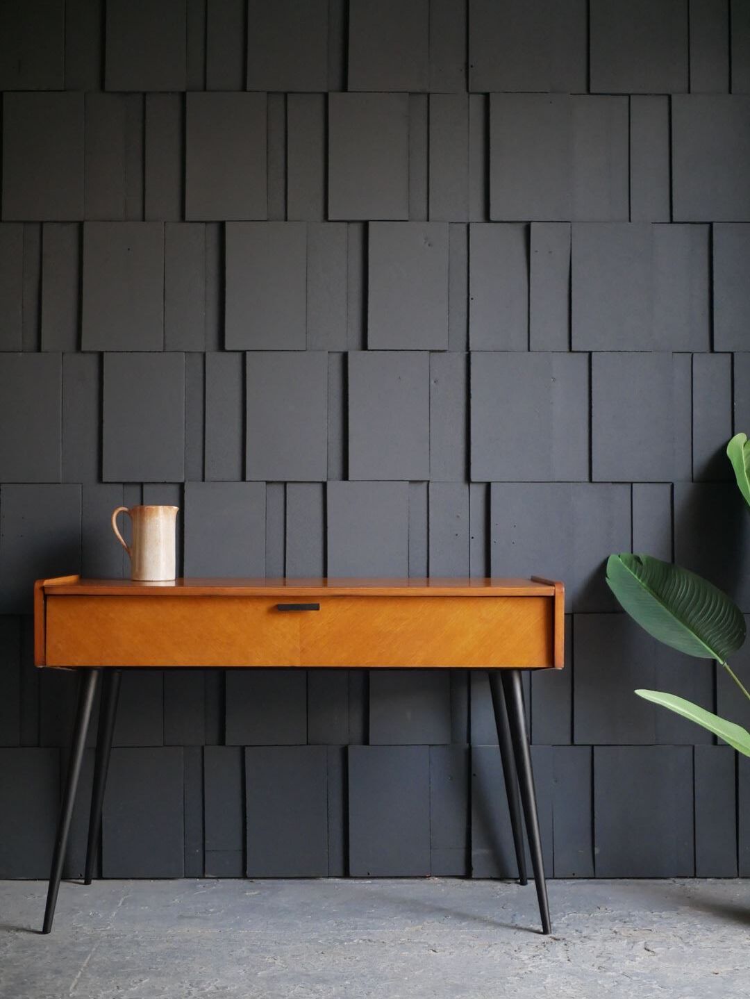 Vintage wooden console