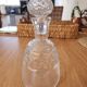 Vintage Baccarat crystal liqueur carafe / flask - 20.5 cm