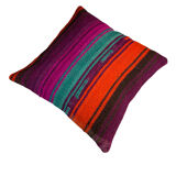 Vintage turkish kilim cushion cover 40 x 40 cm