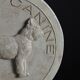 Plaster plaque "societe canine"