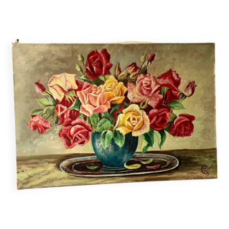 Oil painting on canvas