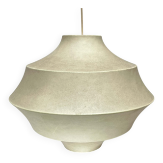 Mid-Century Modern Suspension Cocoon by Friedel Wauer for Goldkant Leuchten, Germany, 1960s