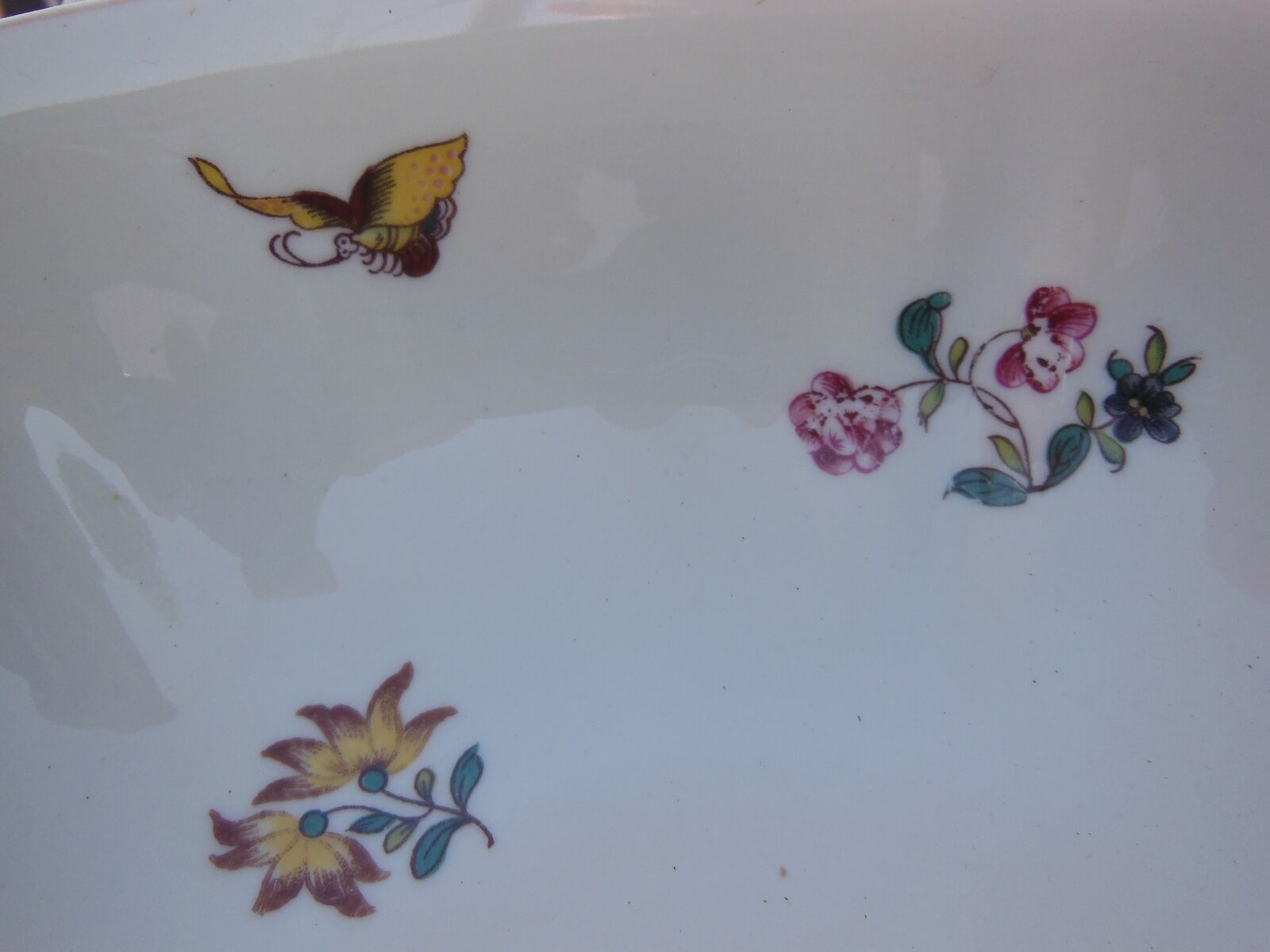 Saladier en porcelaine estampillé bernardaud - limoges
