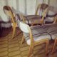 Quatre chaises Baumann 1970