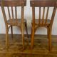 Series of 6 old chairs bistrot bar vintage restaurant BAUMANN