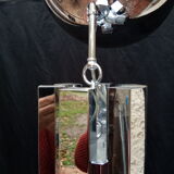 Chrome metal chandelier 70/80