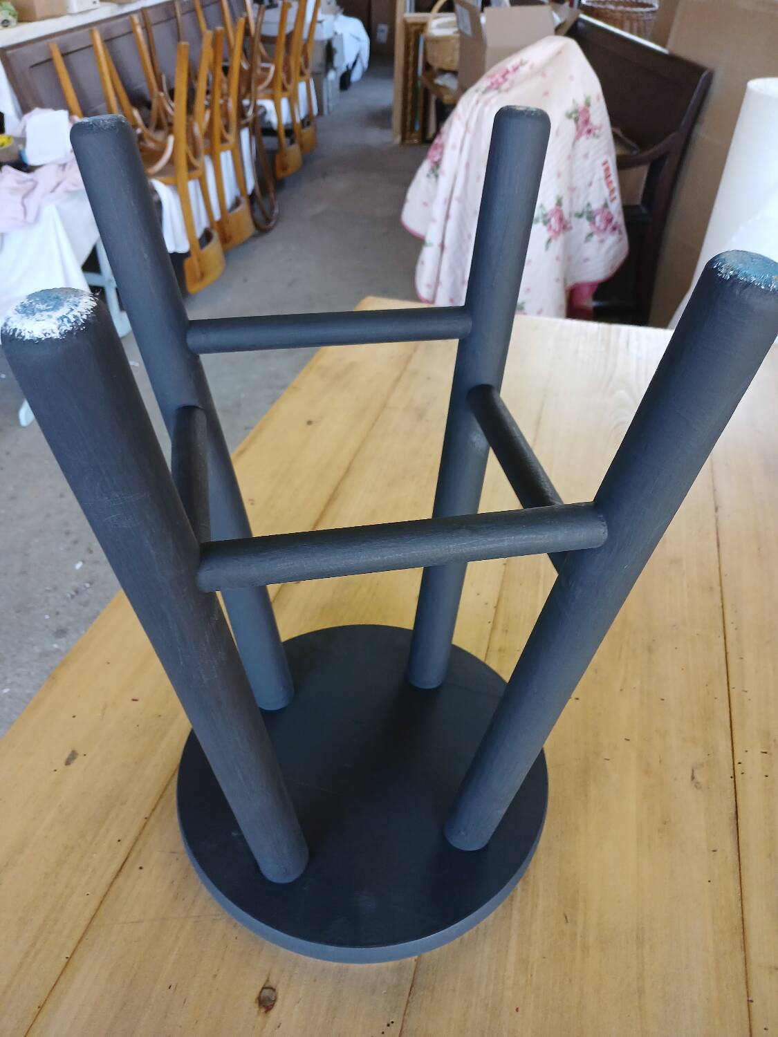 Antique 4-legged stool