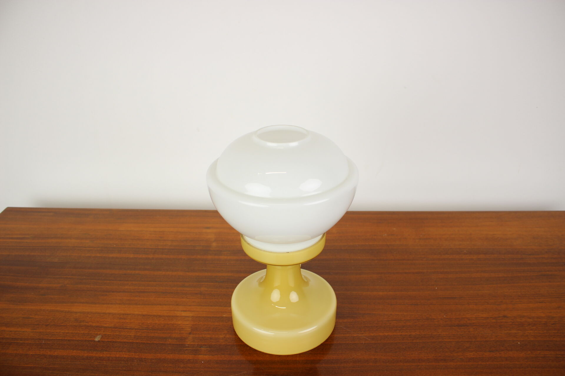 All Glass Table Lamp by Valasske Mezirici, 1970s