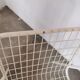 Emu chair, rio, in white metal mesh