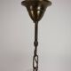 Brass Art Deco Candlestick, 1930s, Czechoslovakia