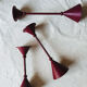 Set of 3 candle holders