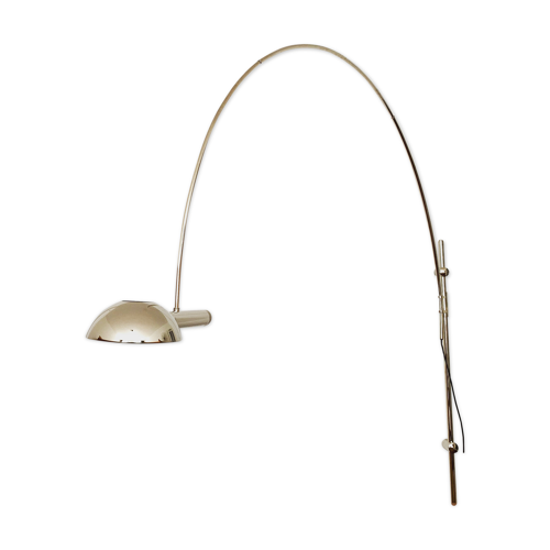 Amazing Nickel Plated Una Arc Wall Lamp By Florian Schulz Selency Amazing Nickel Plated Una Arc Wall Lamp, Arc Adjustable Wall Lamp