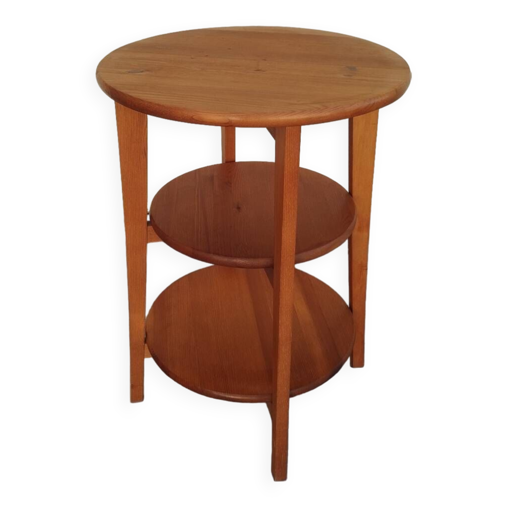 Guéridon en bois design scandinave