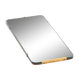Scandinavian vintage mirror, 1960s 56x25cm