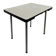 Table extensible en Formica blanche