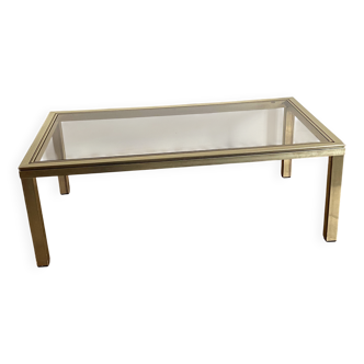 Hollywood Regency coffee table. 1970. 100x52