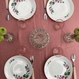 10 porcelain dessert plates