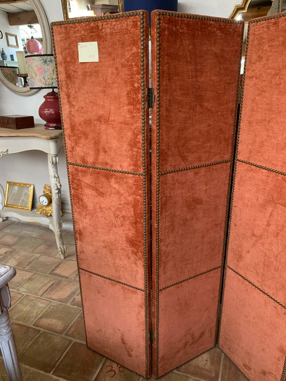 Brick velvet screen