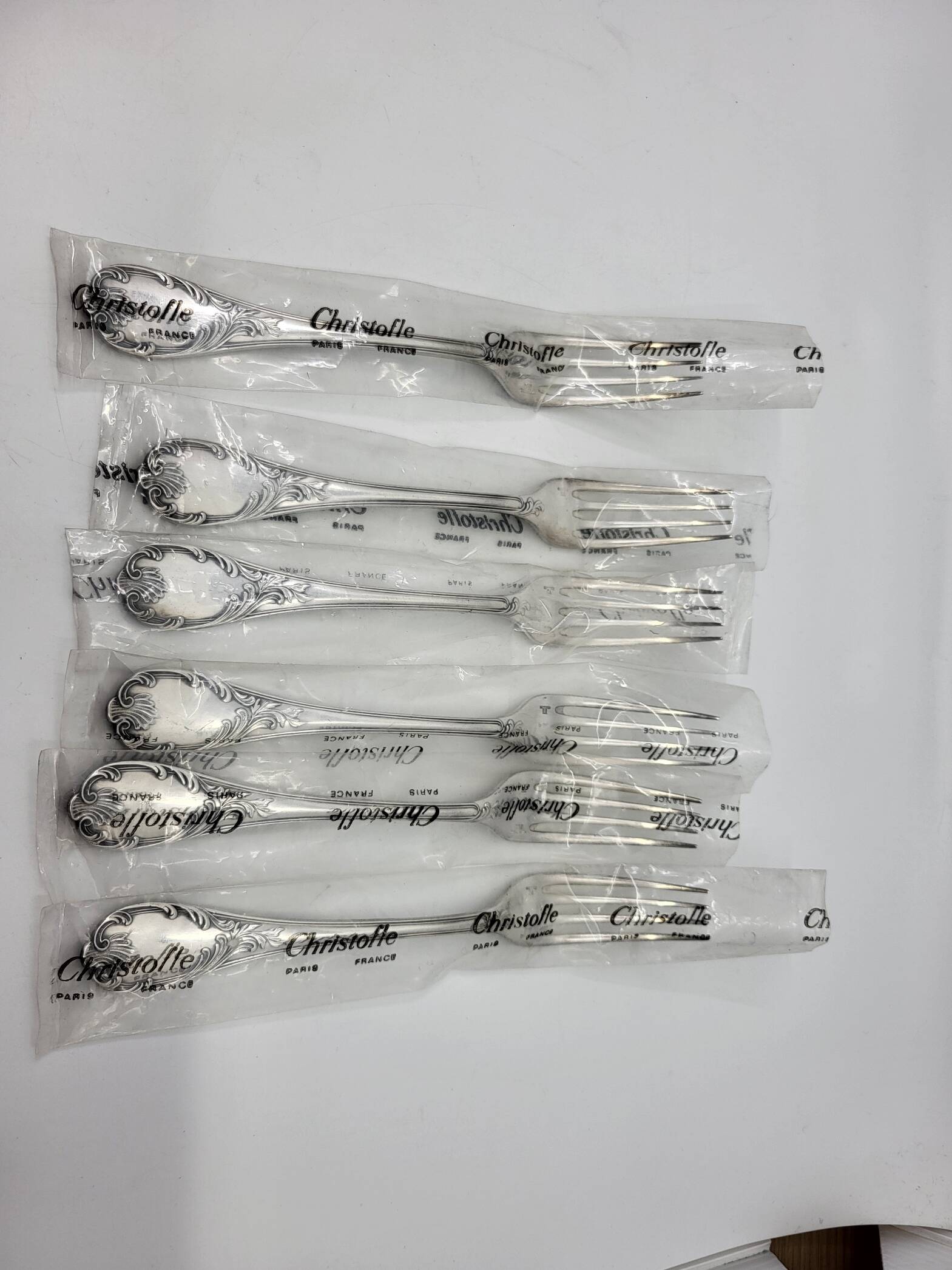 Christofle silverware model Marly (set of 24) France