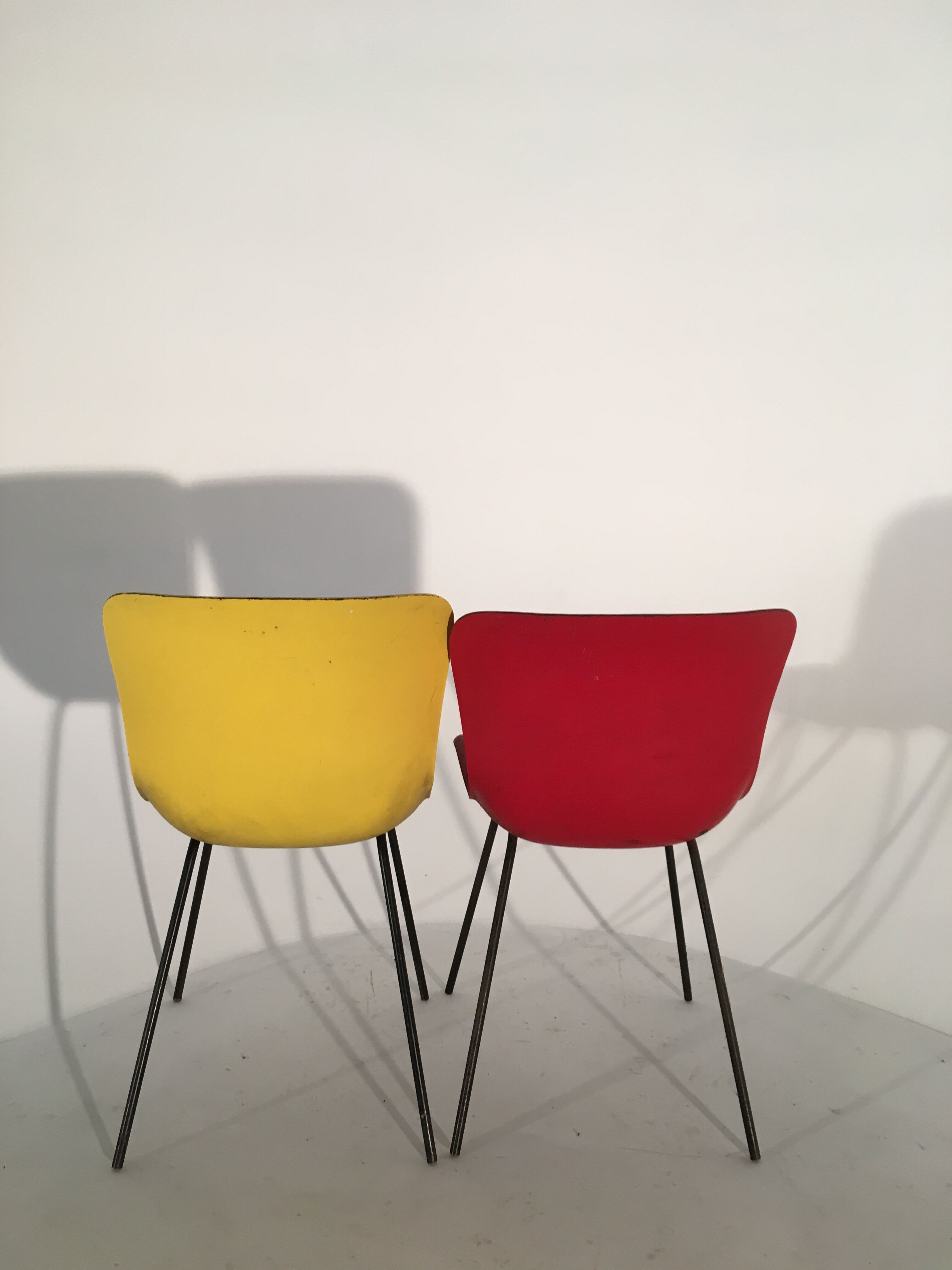 Pair of chairs Pagholz model 1507 from 1956