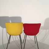 Pair of chairs Pagholz model 1507 from 1956