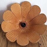 Rattan flower hanging 60s