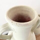 White terracotta jar