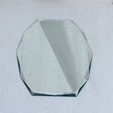 Vintage beveled mirror dimension: height -29.5cm- width -40cm- depth -0.5cm-
