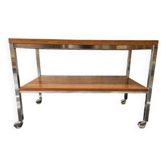 Table sur roulettes 1970
