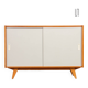Vintage oak chest of drawers by Jiri Jiroutek, model U-452, 1960s