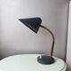 70s swan collar metal desk lamp