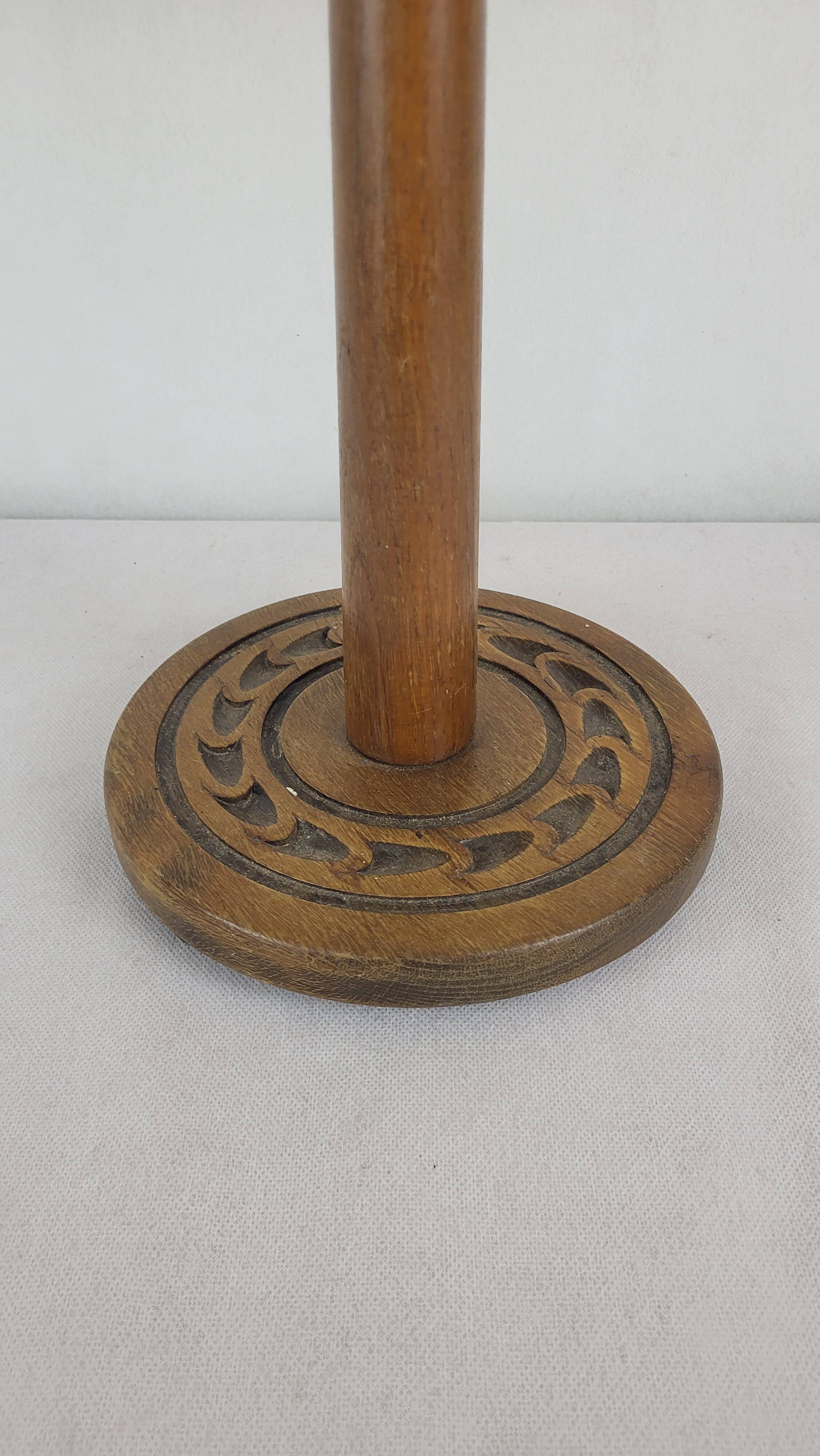 1950's wooden lamp