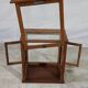 Old teak scale box