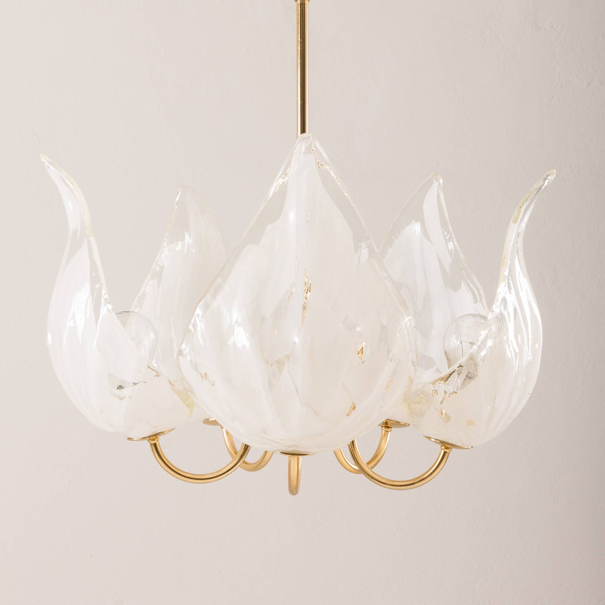 Murano glass chandelier by La Murina, Italy 1970s