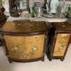 Two hand-painted lacquered Chinese furniture
