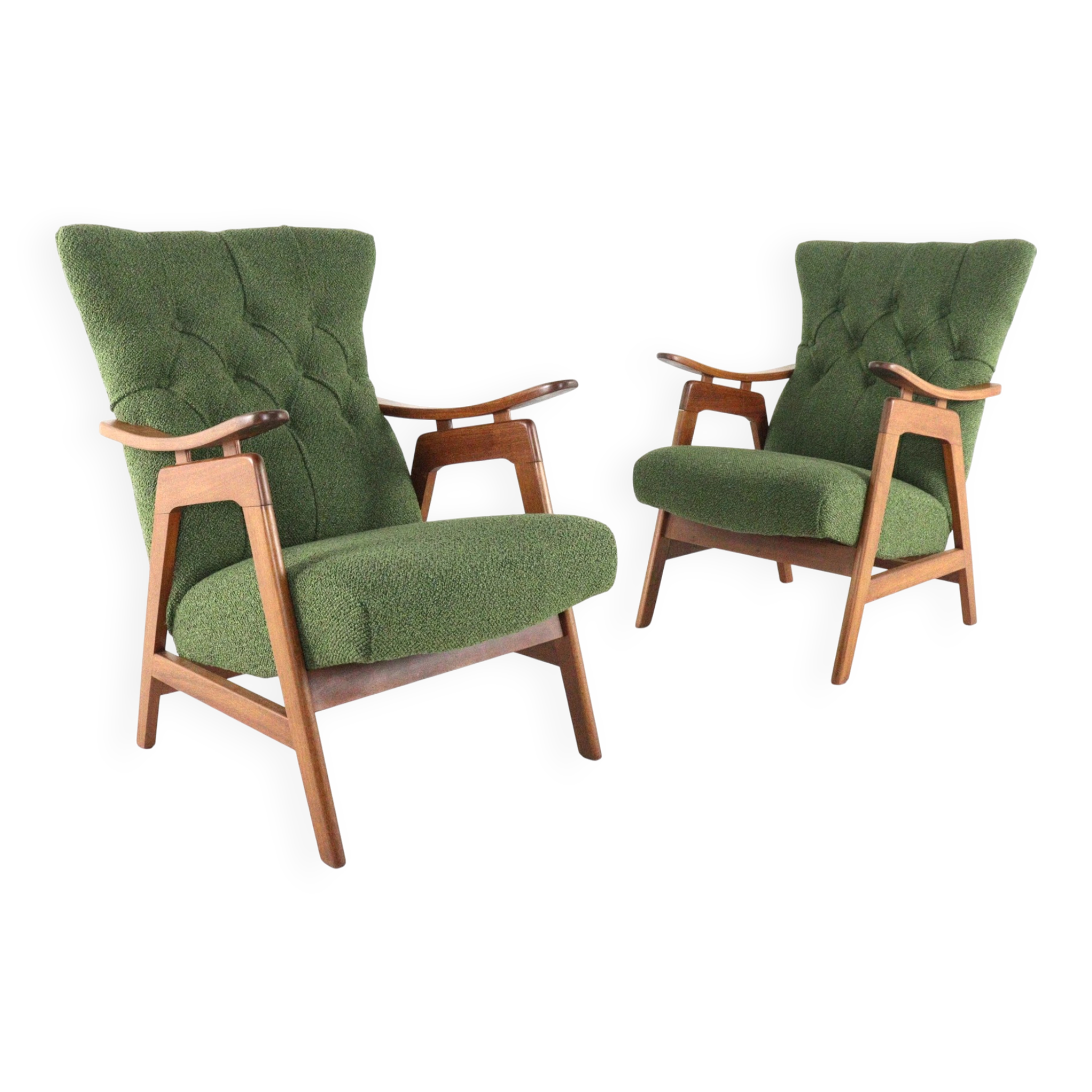 vintage easy Chair 'Bovensmilde' | fully restored / new upholstery