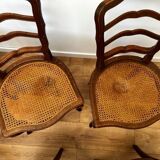 Set of 6 Louis Philippe canned chairs