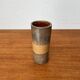 Vintage German brutalist studio pottery vase, 1979