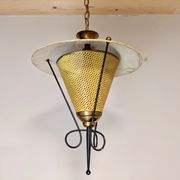 Suspension in perforated sheet metal