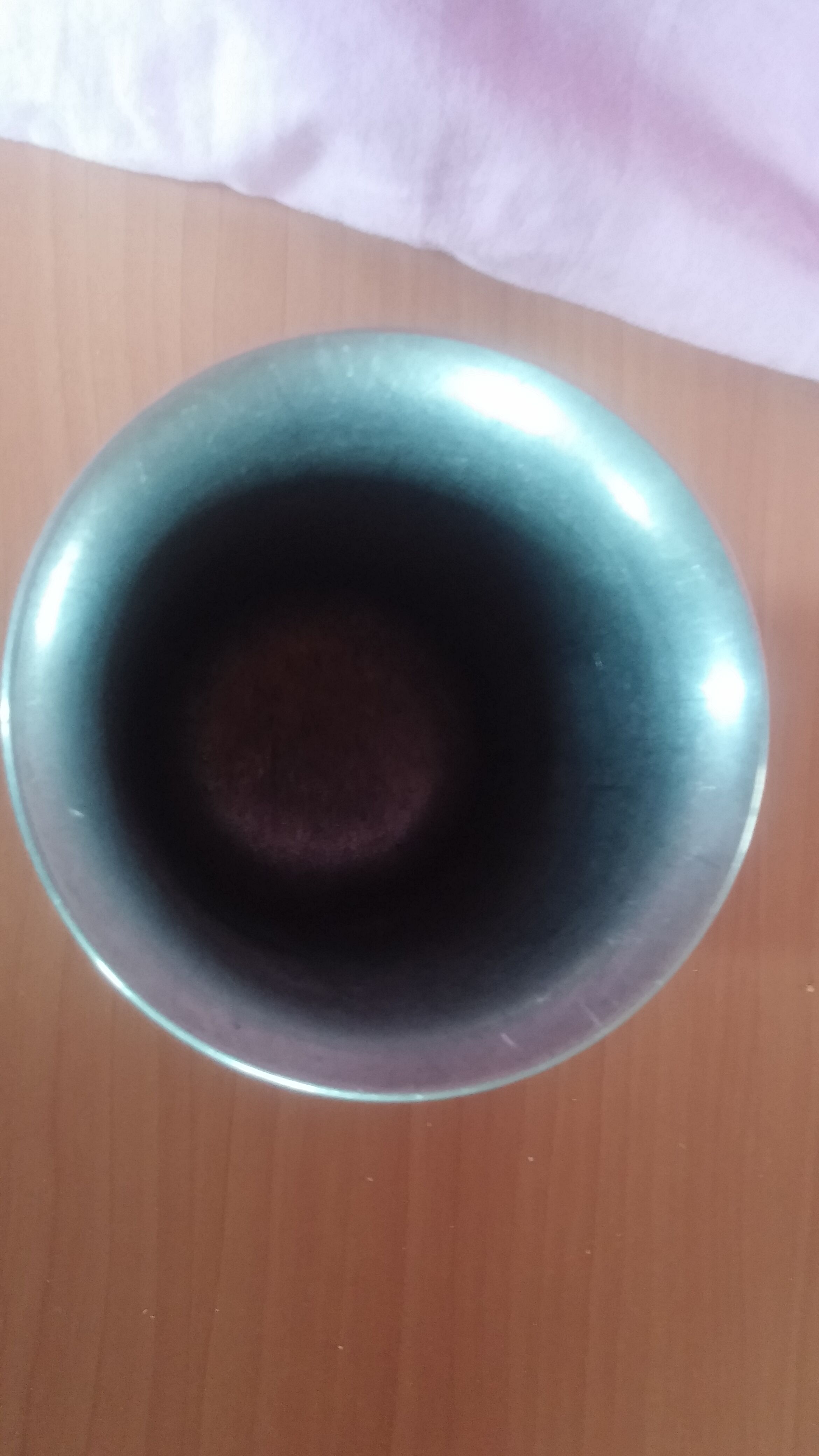 Gobelet médiéval Timbale en etain