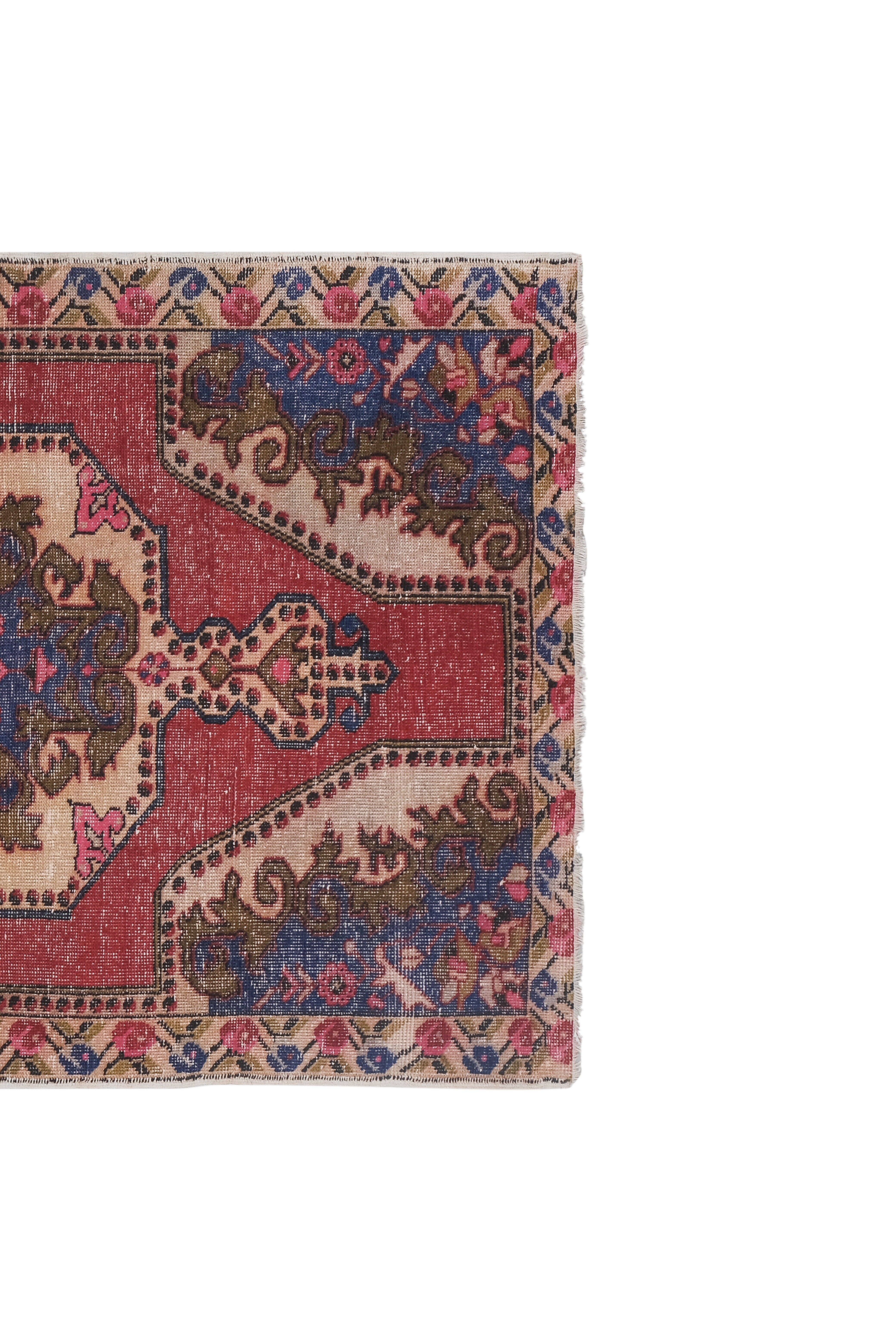 Tapis turc de Oushak, tissé à la main 135x220 cm