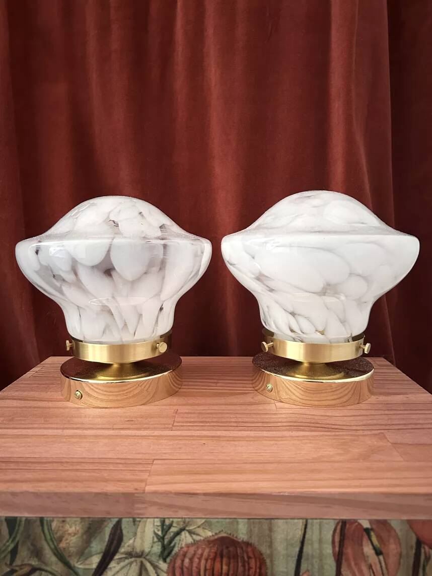 Murano globe ceiling lights or wall lights