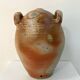 Large old vinegar jar in glazed stoneware