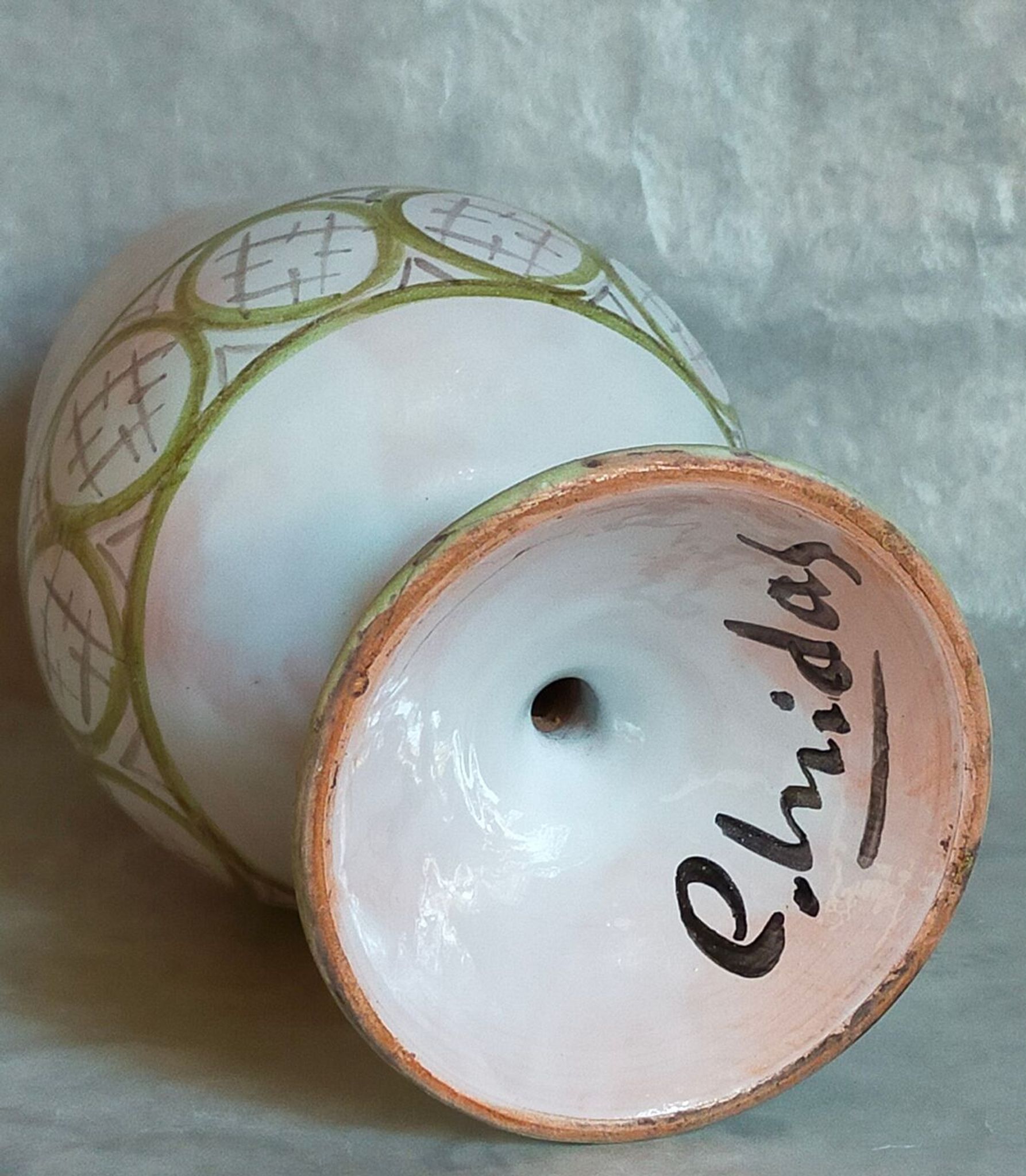 Ceramic vase of Cécile Midas vintage 50s