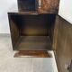 Art Deco metal bedside table