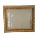 Old frame circa 1900, wood - gilded stucco with leaf - black laqué 53x45 cm leaf 42.5x35 cm SB