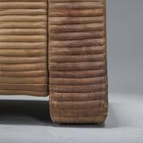 Set of Armchairs in Patchwork Leather by Ernst Lüthy for De Sede